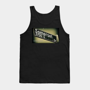 Somerset Drive, Los Angeles, California by Mistah Wilson Tank Top